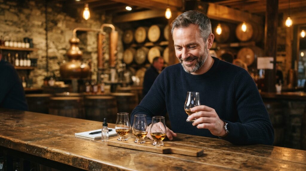 Whisky tasting experience gift for the man who has everything