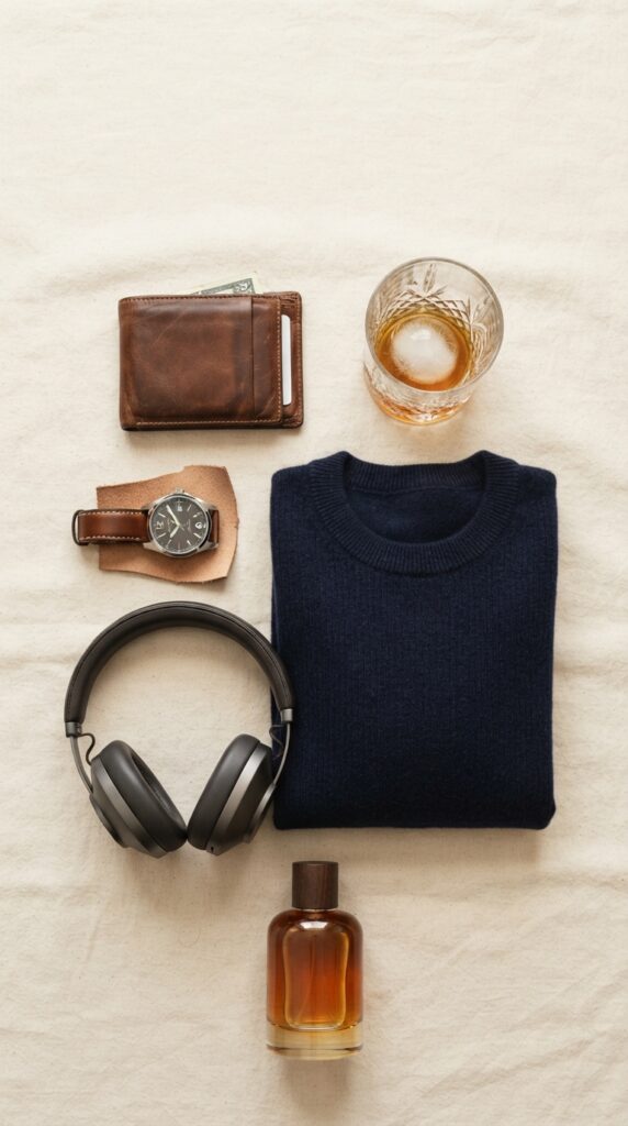 50 gifts for the man who has everything, Pinterest graphic